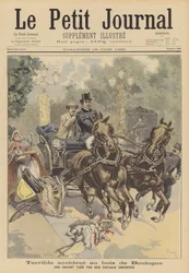 A terrible accident in the Bois de Boulogne